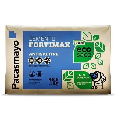 CEMENTO ANTISALITRE  FORTIMAX  X 42.50 KG - PACASMAYO