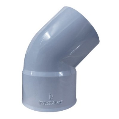 CODO PVC DE 2 X 45º  - INYECTOPLAST